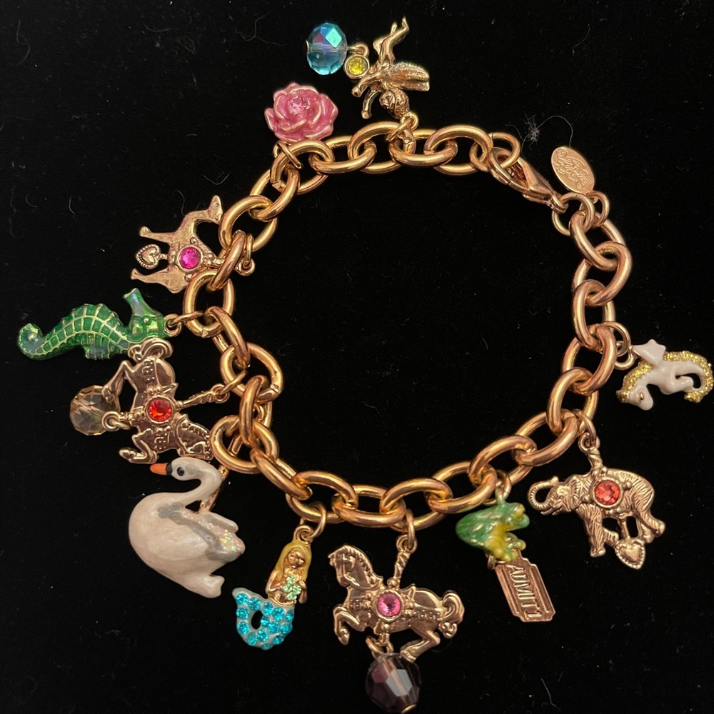 Vintage Kirk’s Folly Charm Bracelet